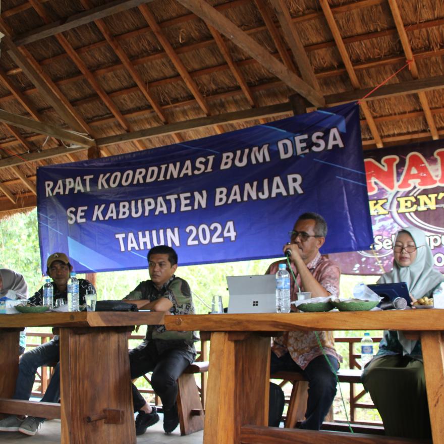 Sinergi Baru untuk BUMDes Banjar, Rapat Koordinasi di Desa Kiram